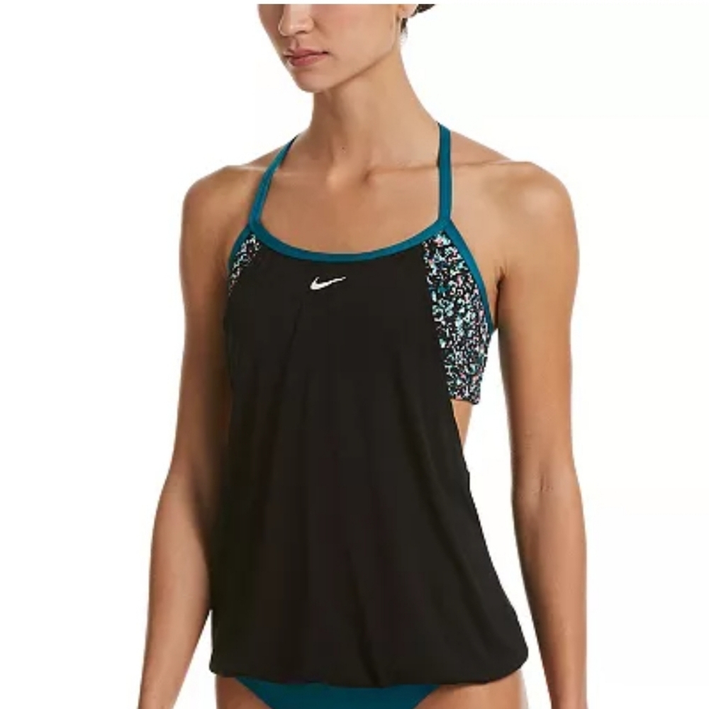 Nike Pixel Party Layered Tankini Top